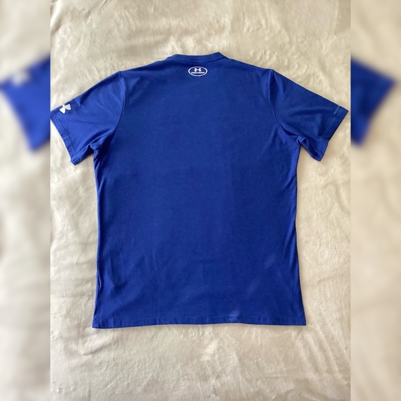 Men’s Size XL Graphic | Performance T-Shirt | Under Armour | Blue Tee | EUC | - Picture 2 of 8